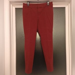 Old Navy "Raisin Arizona" color Pixie high-rise ankle pants, size 12P (petite)